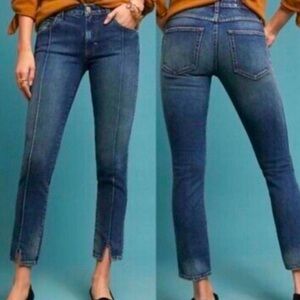 AMO Pixie Crop Jeans | Cherish (Medium Blue Wash) | NWOT | Size 29